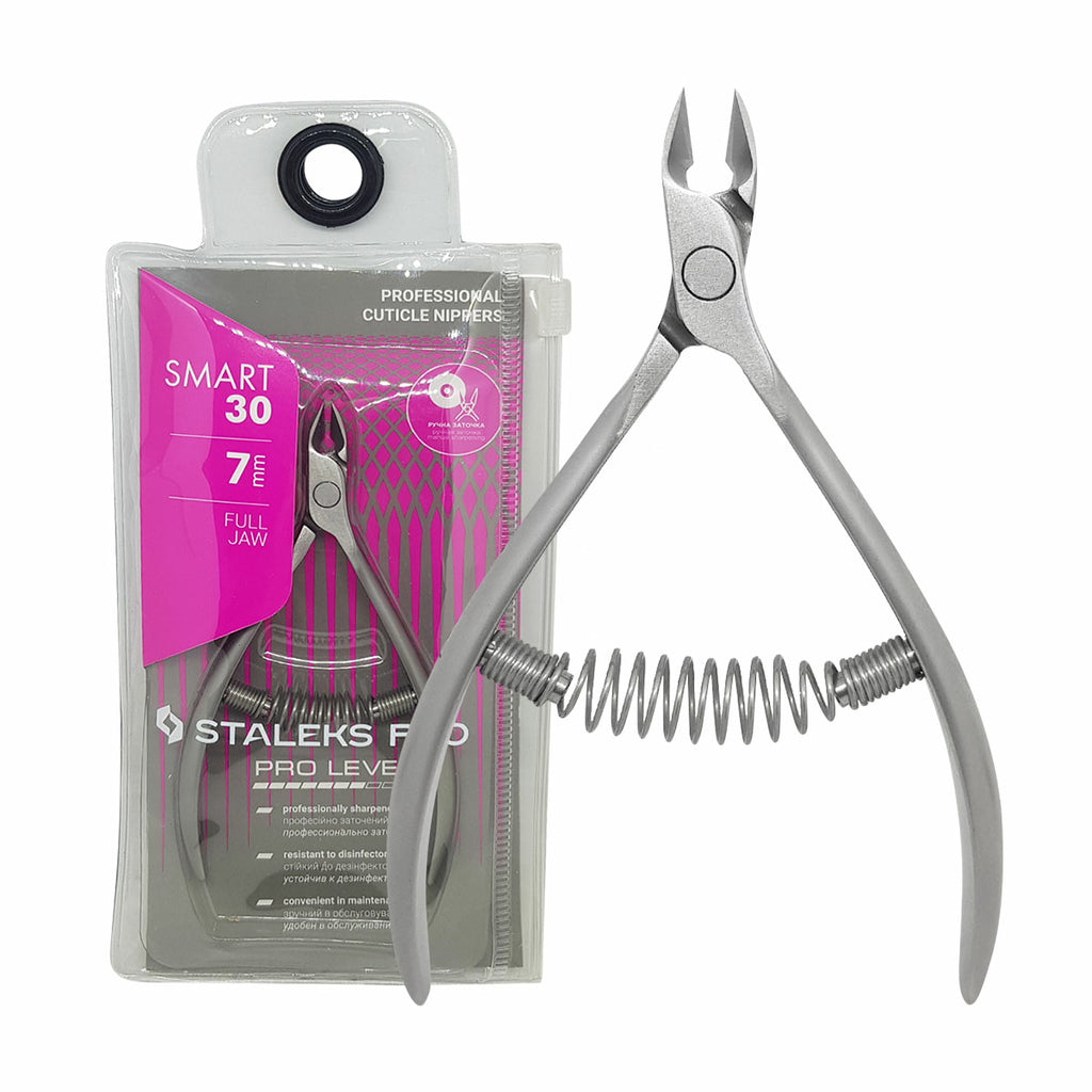 Alicate de Cutícula Staleks Pro - NS-30-7 - Série Smart