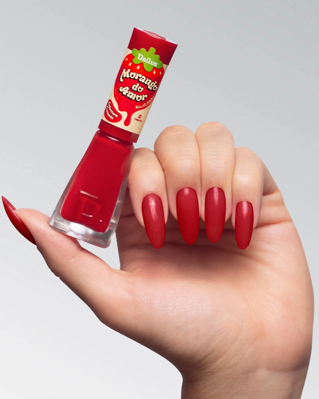 Esmalte Cremoso Dailus Morango do Amor 8ml